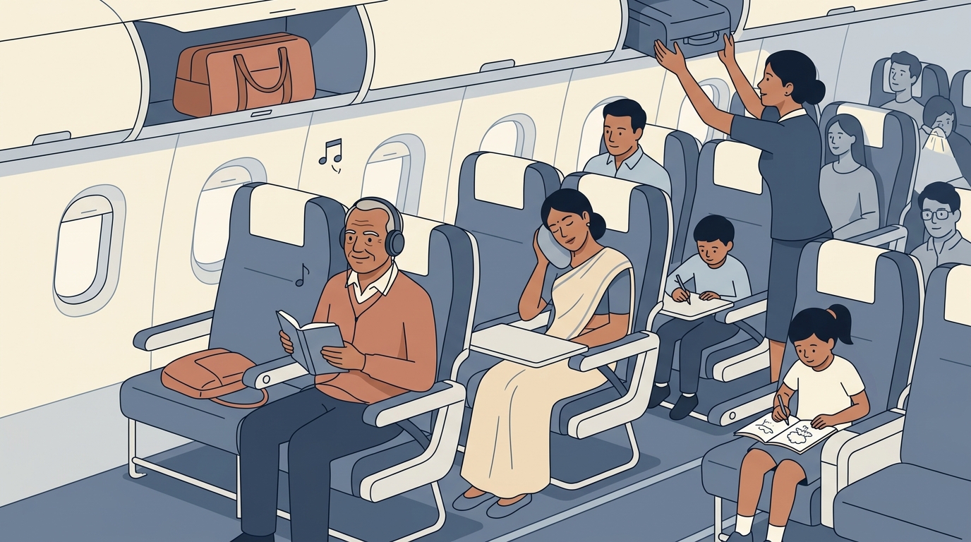 Be a Considerate Flyer (Inside the Cabin)